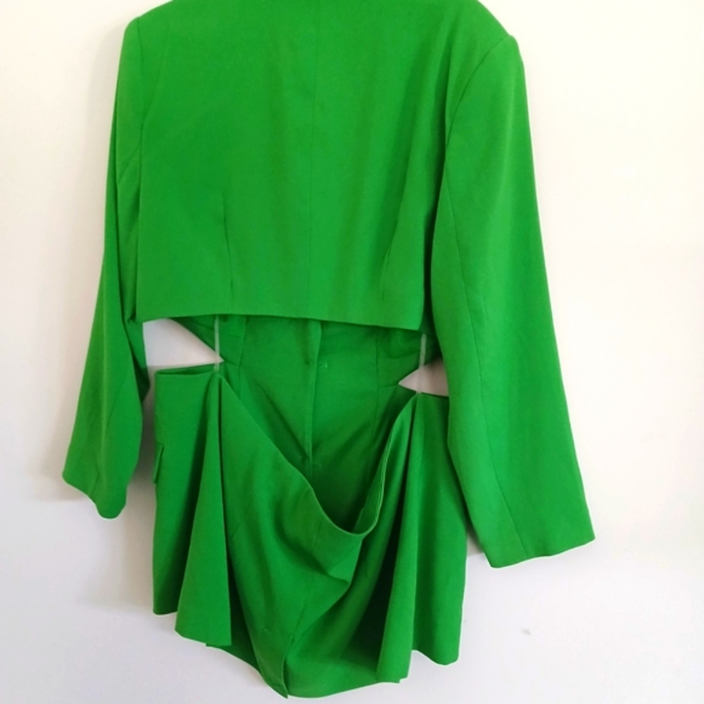 Future Collective Green Blazer - Picture 4 of 6